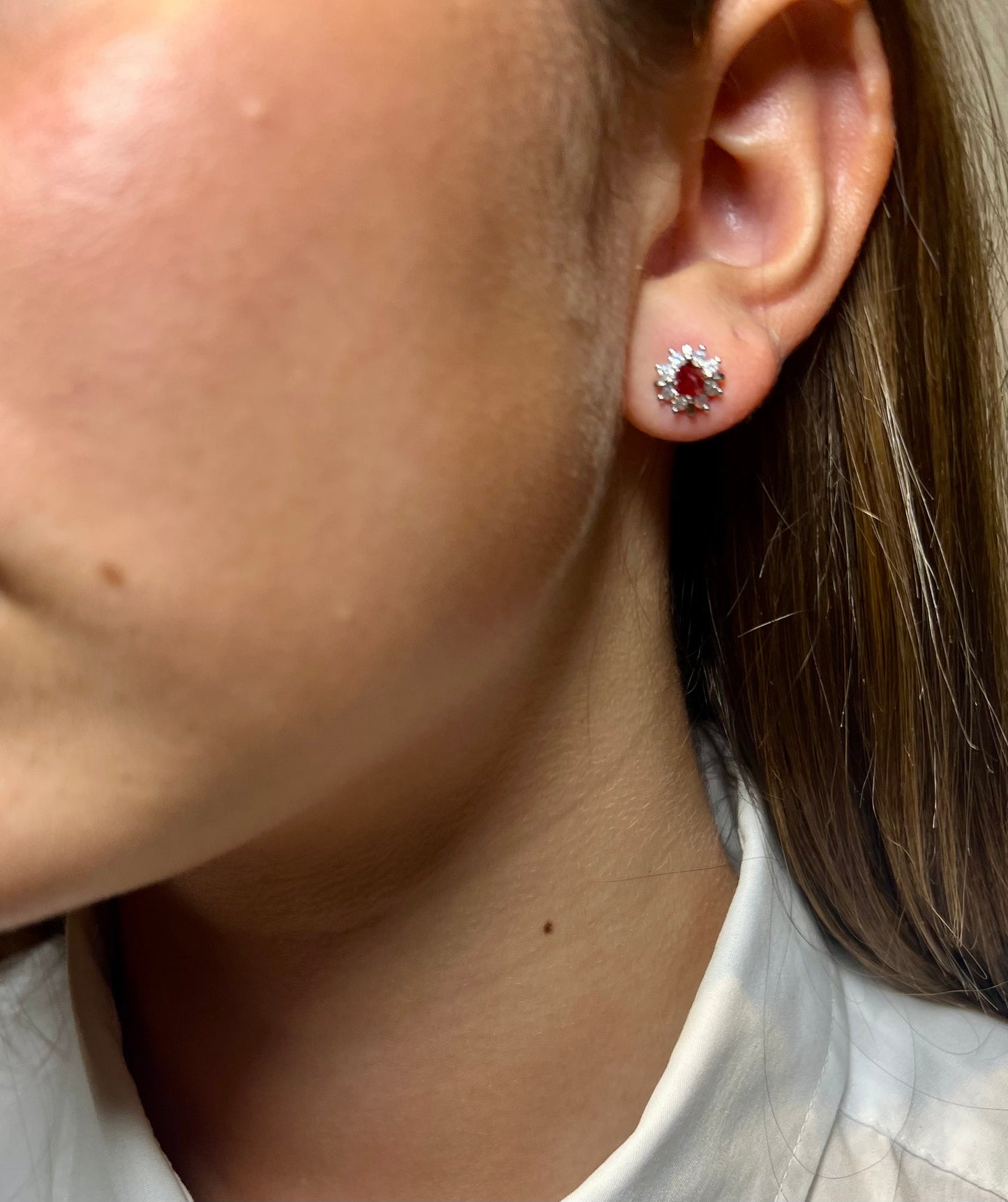 Natural Spinel Earrings