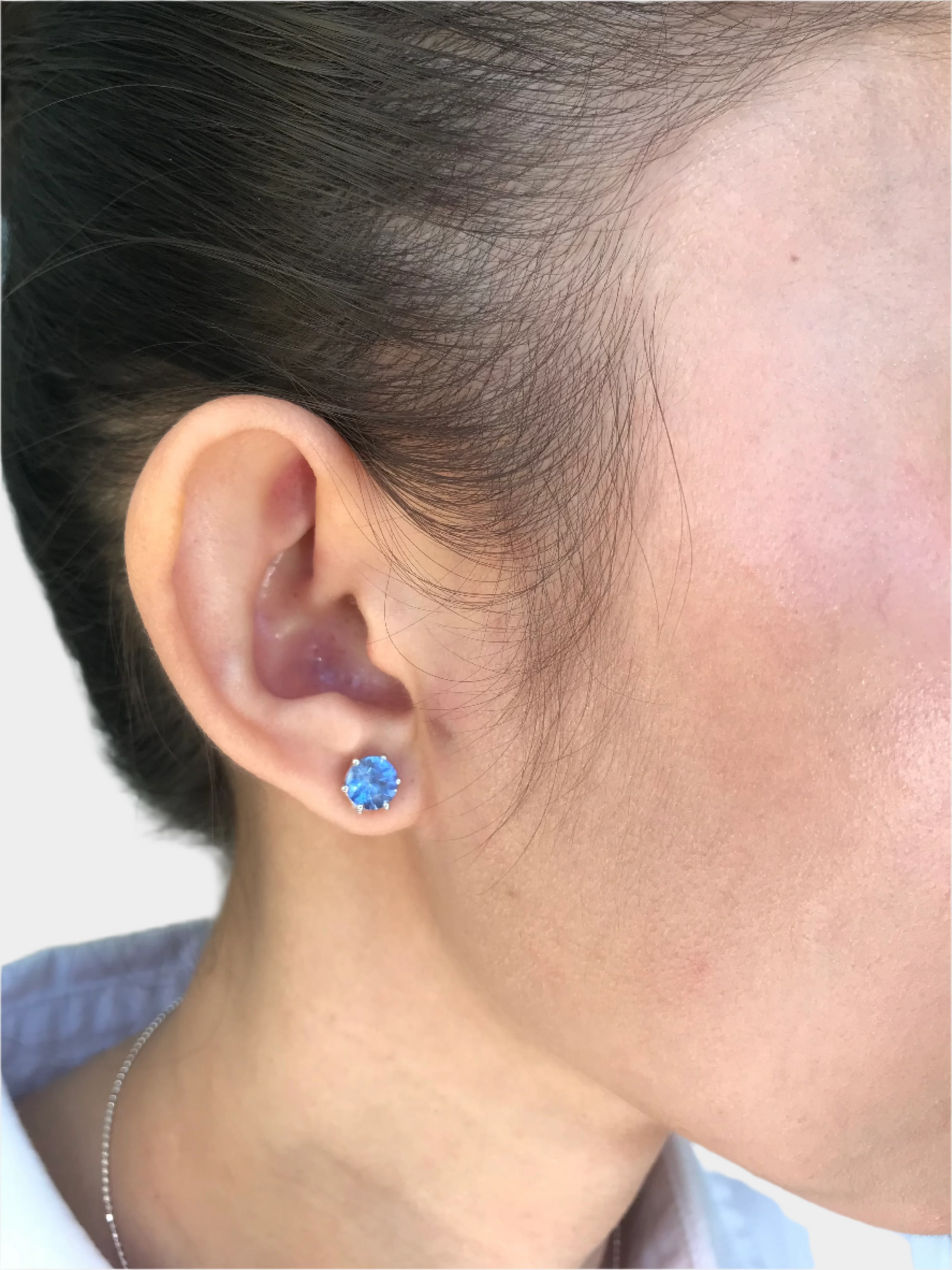 Natural Sapphire Earrings