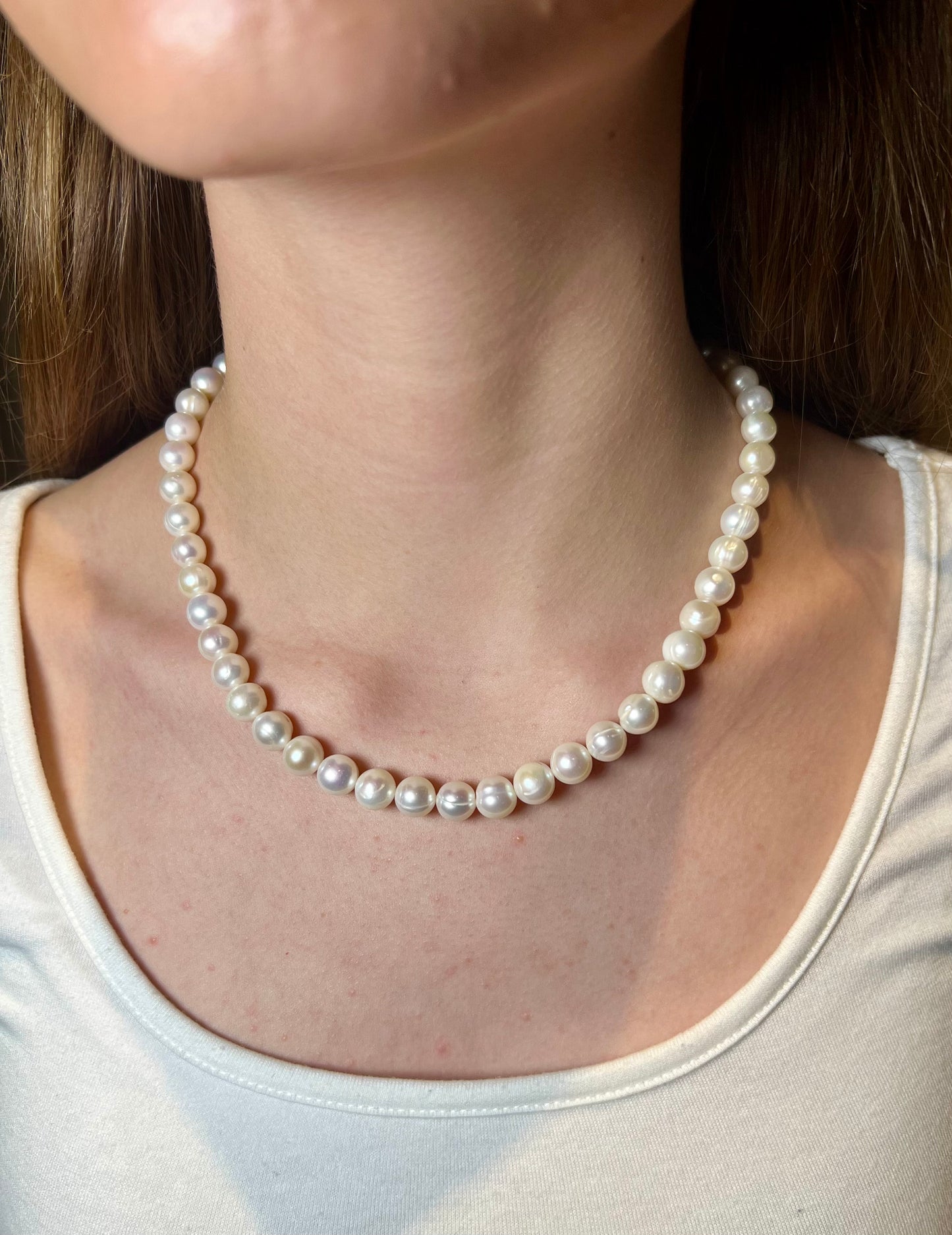 Natural Akoya Pearl Necklace