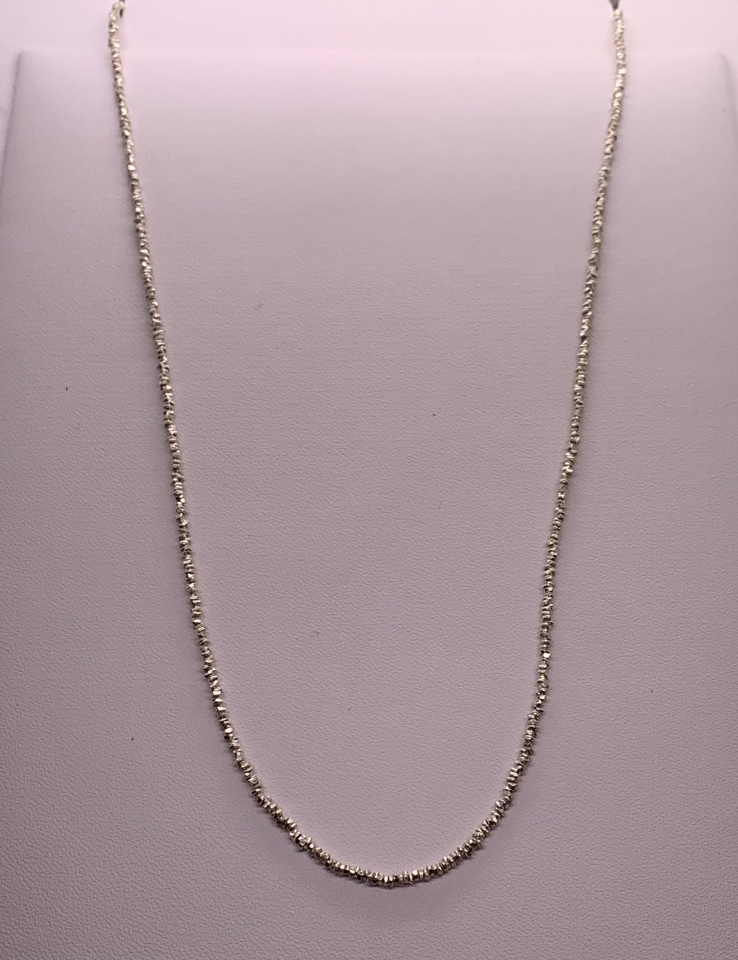 Silver Beads Necklace