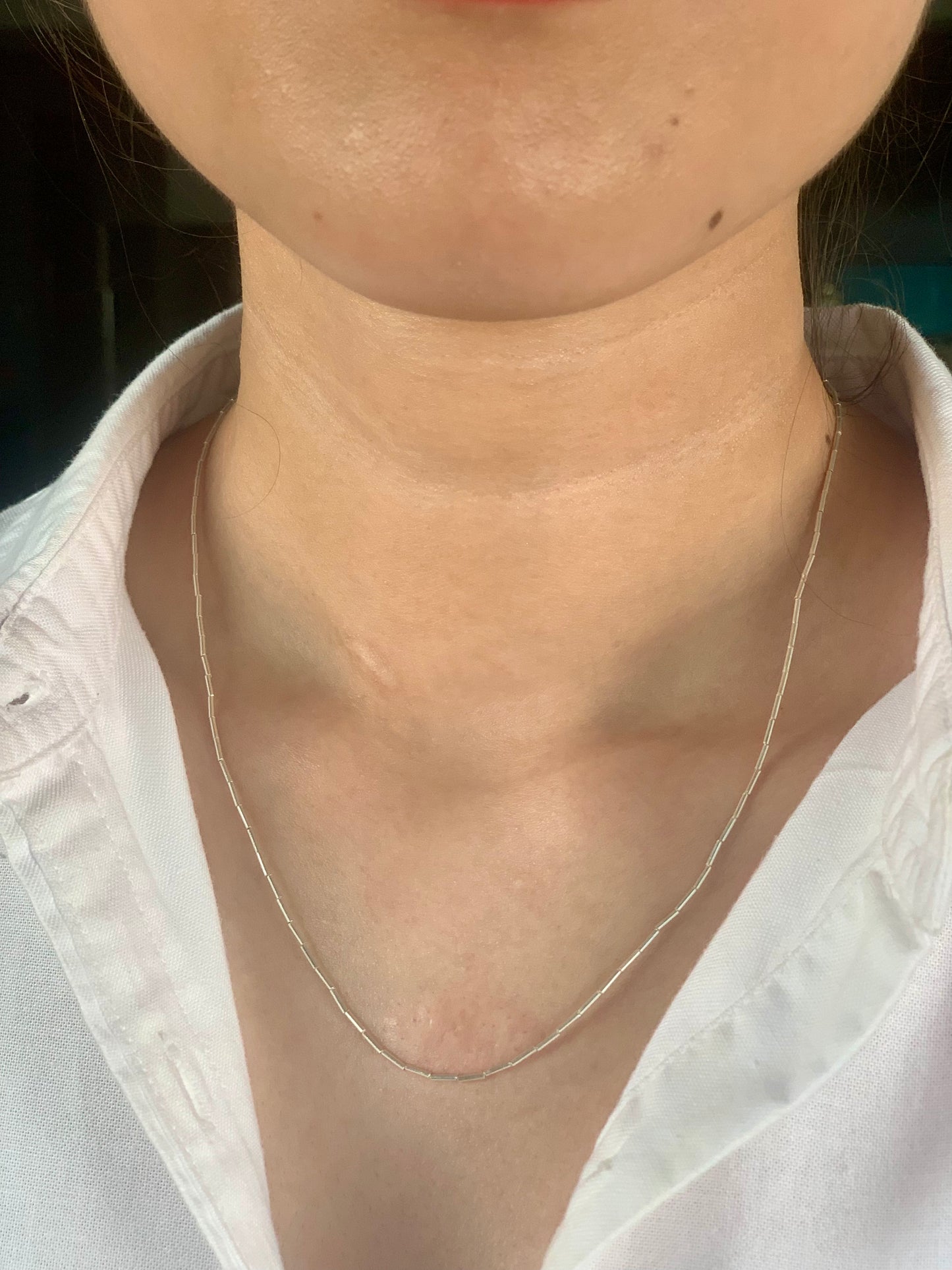 Silver Beads Necklace