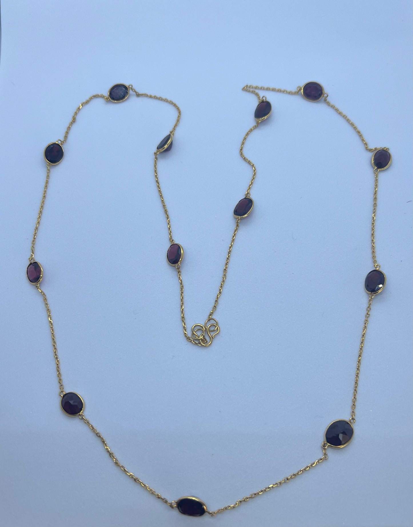 Natural Garnet Necklace