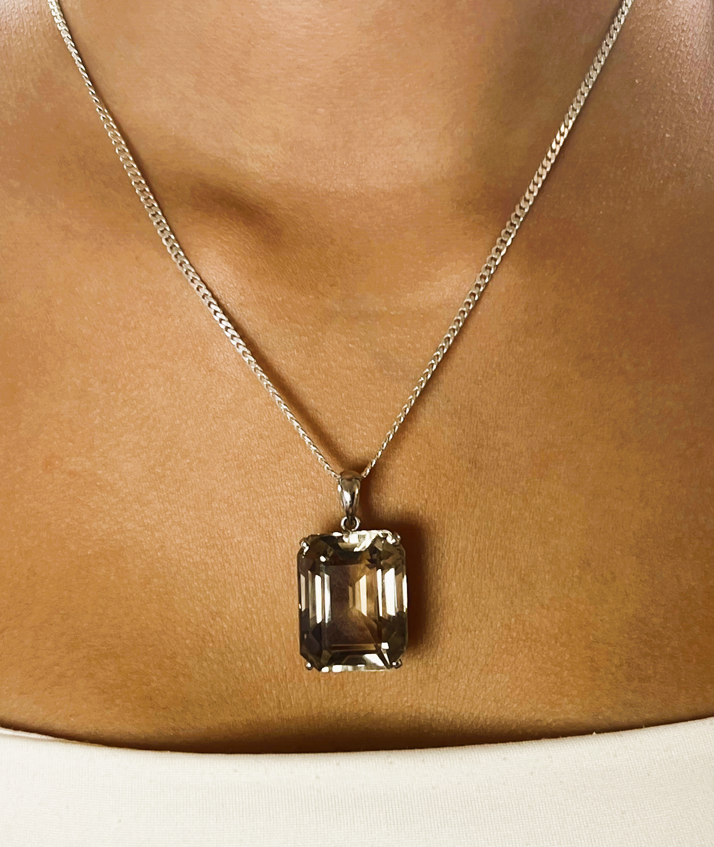 Natural Smoky Quartz Pendant