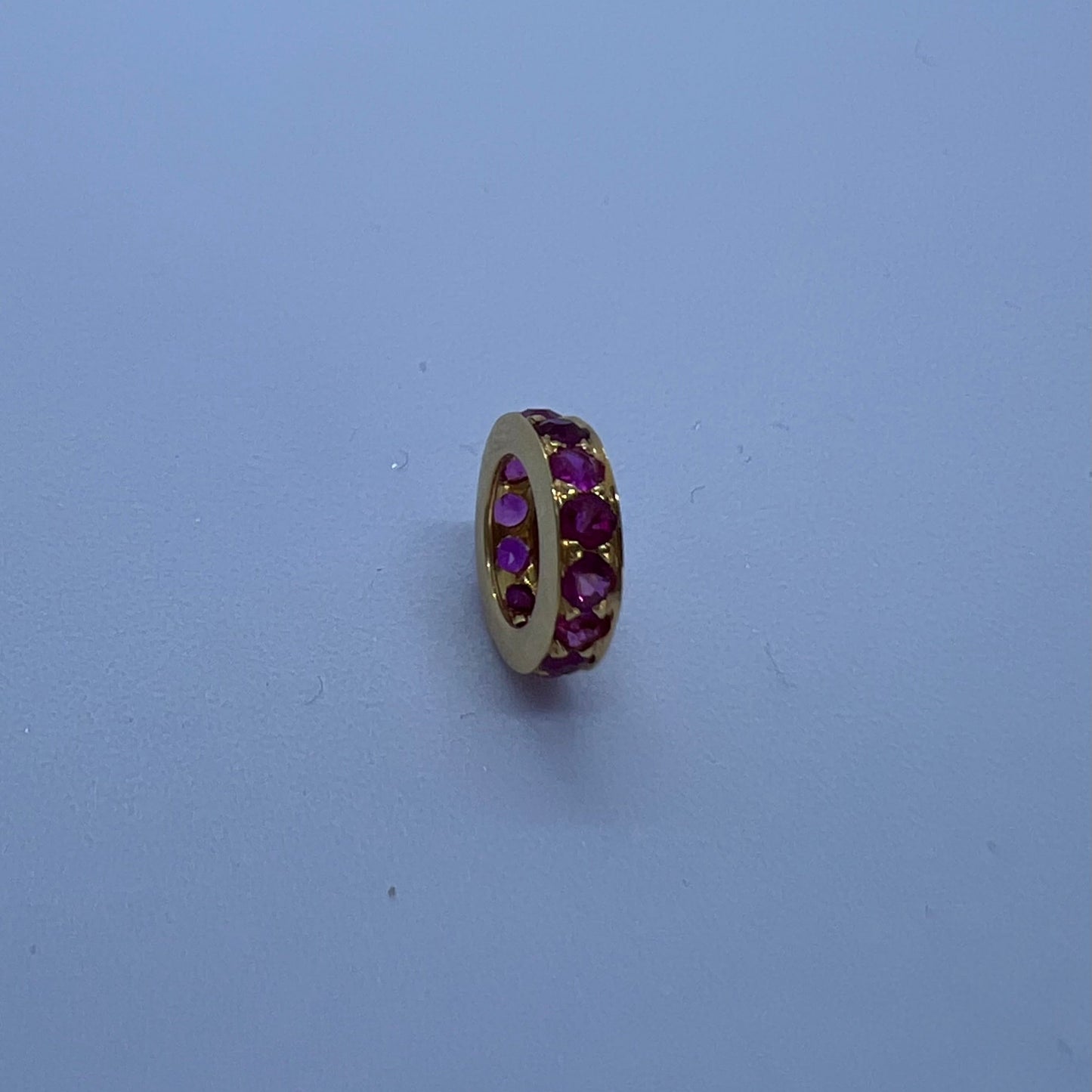 Natural Unheated Burmese Ruby Pendant