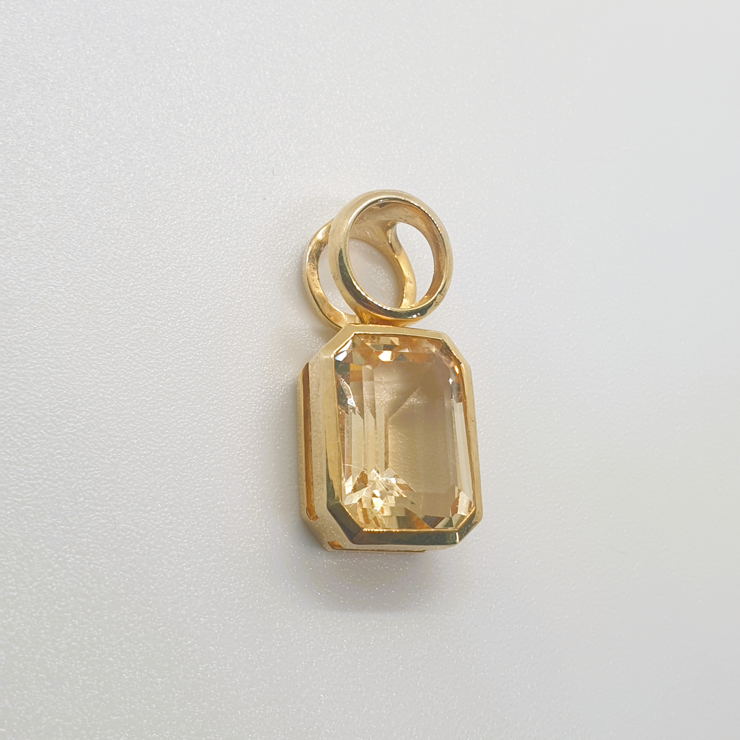 Natural Citrine Pendant