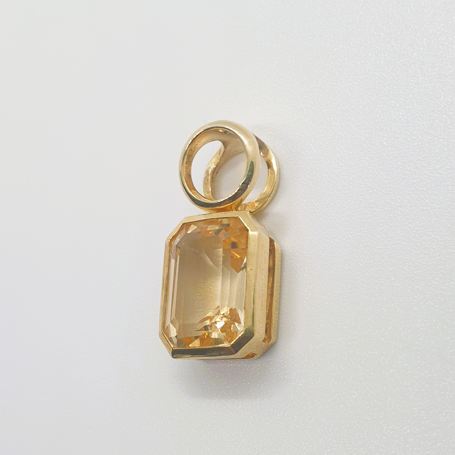 Natural Citrine Pendant