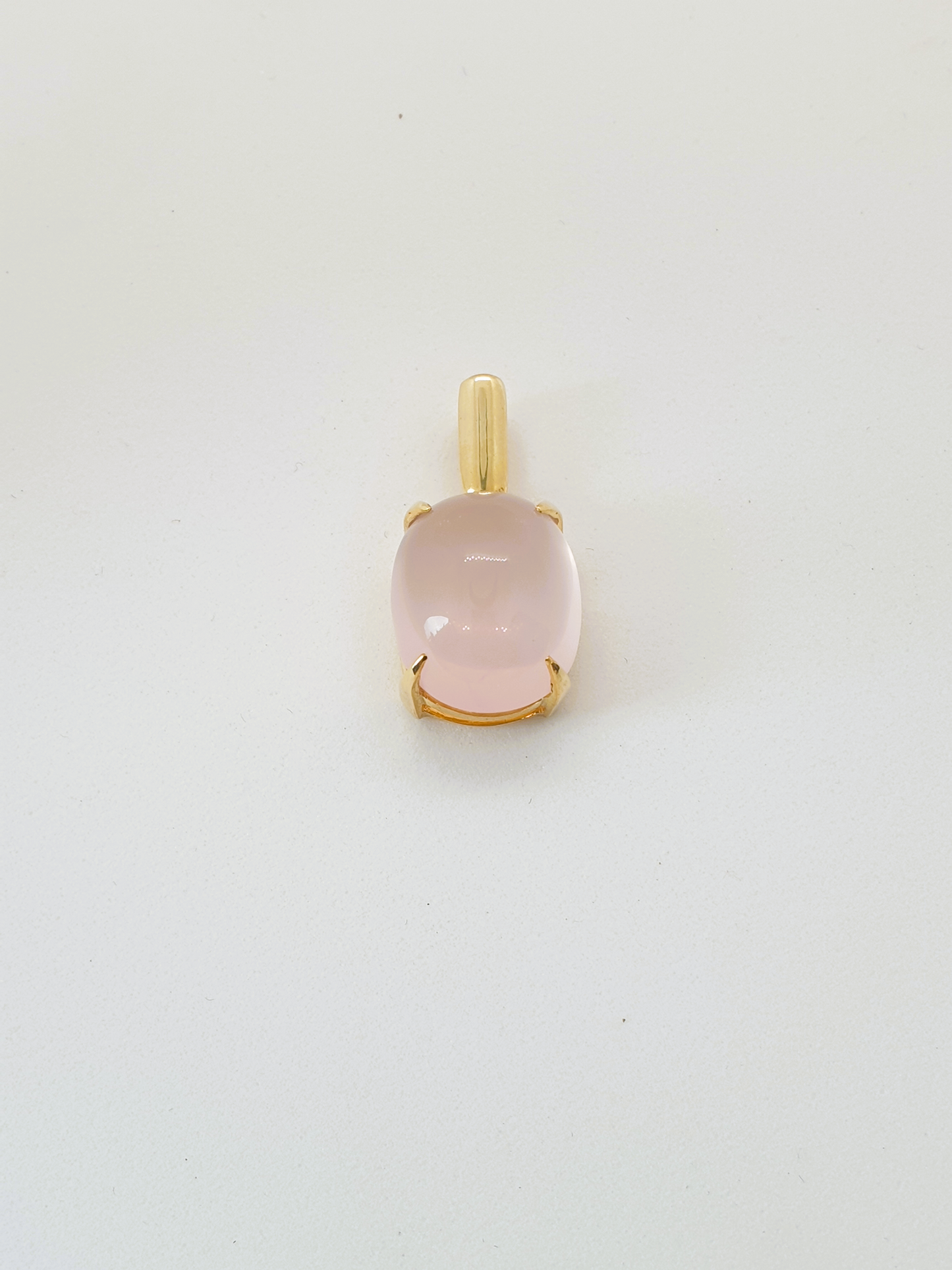 Natural Rose Quartz Pendant