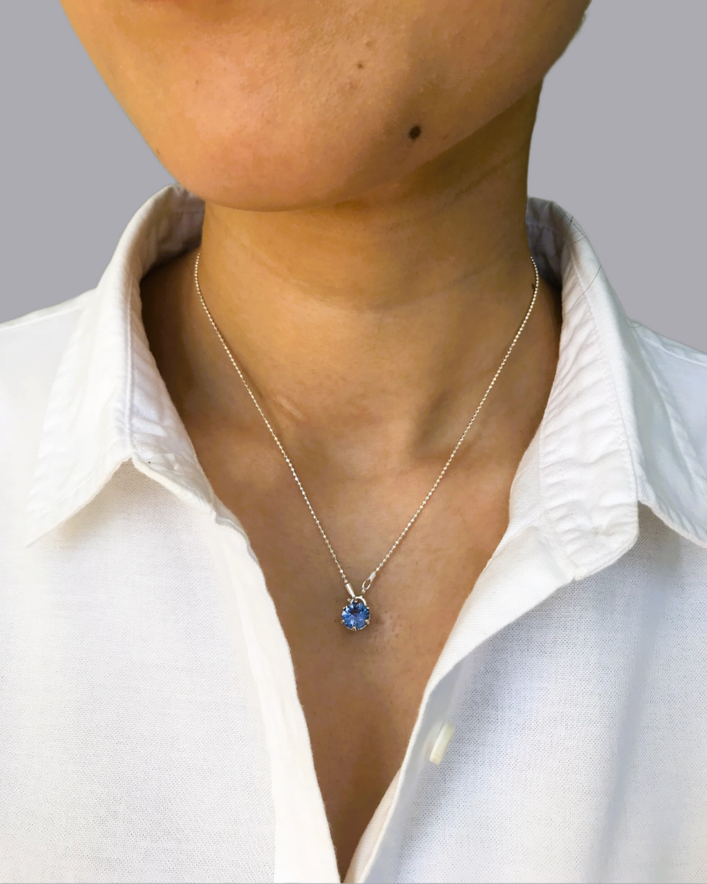 Natural Sapphire Pendant