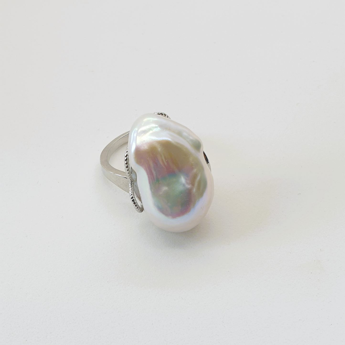 Natural Baroque Pearl Ring