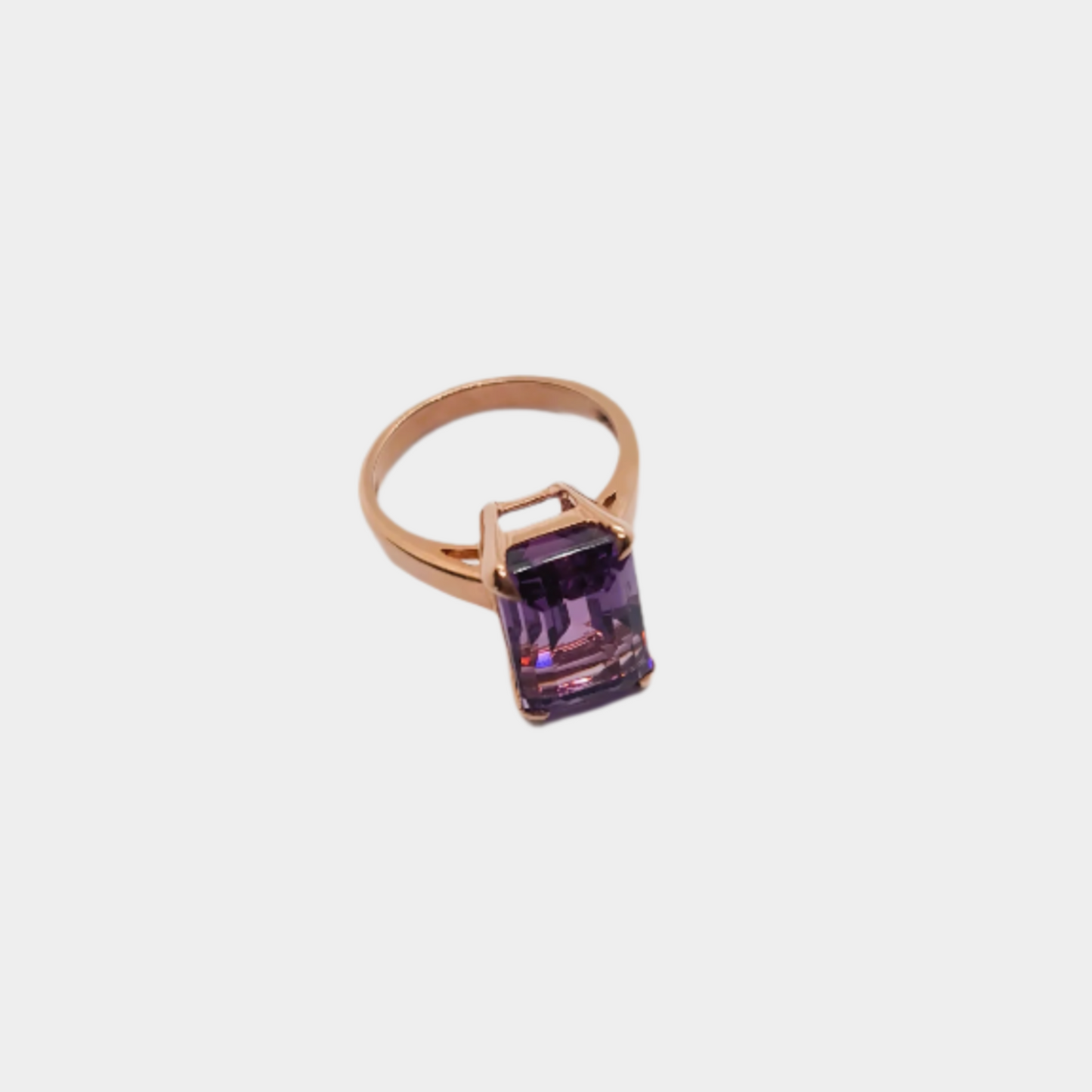 Natural Amethyst Ring