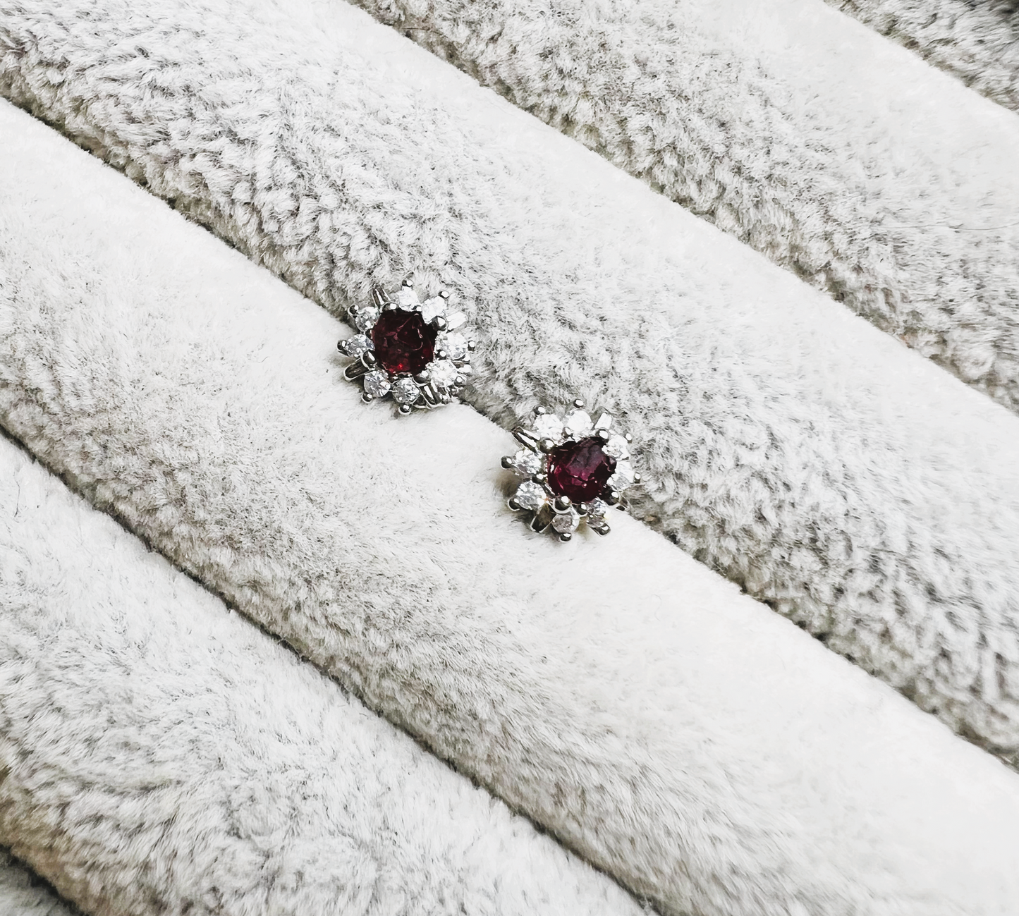 Natural Spinel Earrings