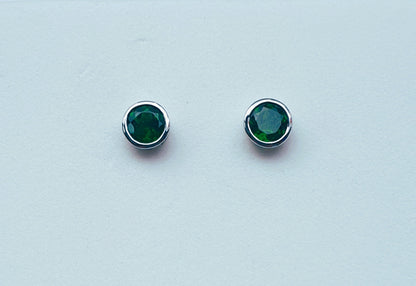 Natural Diopside Earrings