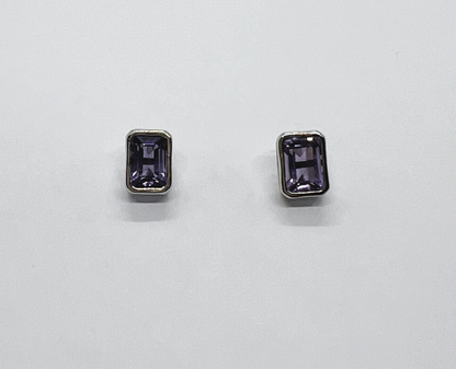 Natural Amethyst Earrings