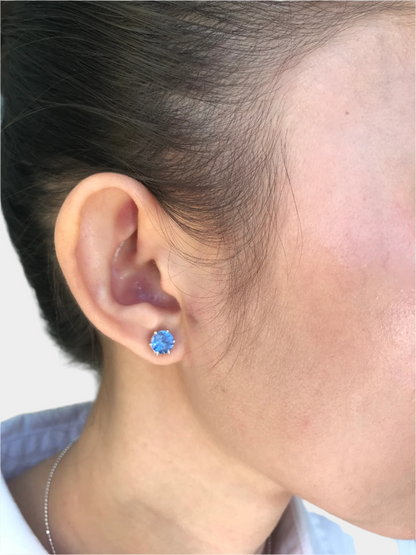 Natural Sapphire Earrings