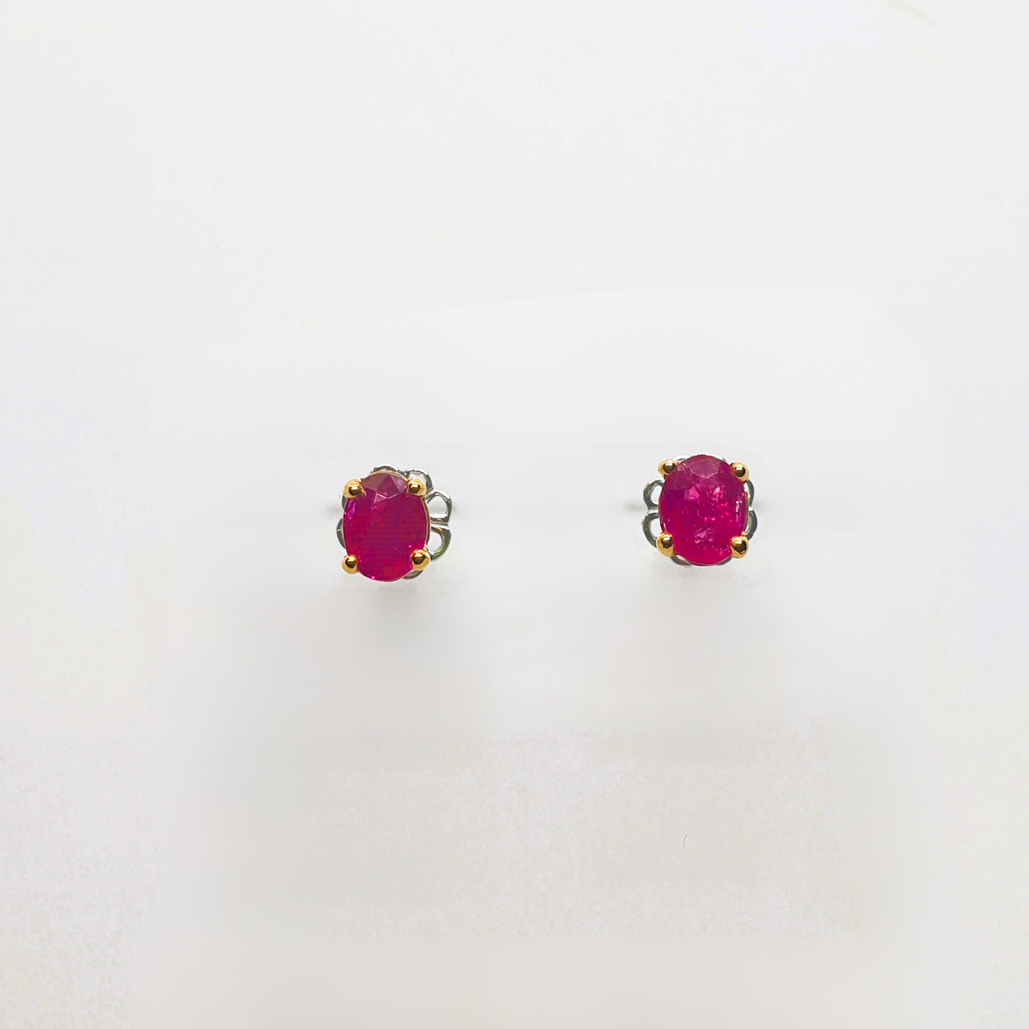 Natural Ruby Earrings