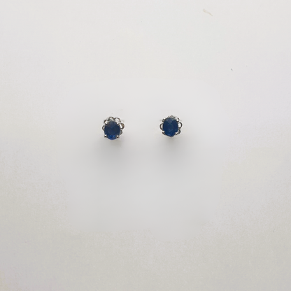 Natural Sapphire Earrings