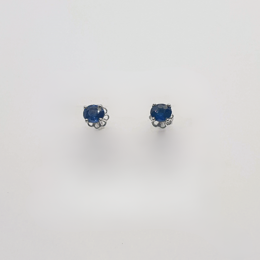 Natural Sapphire Earrings