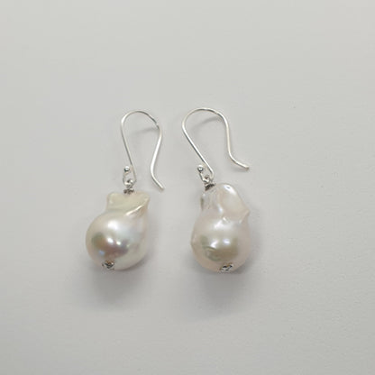 Natural Baroque Pearl Earrings