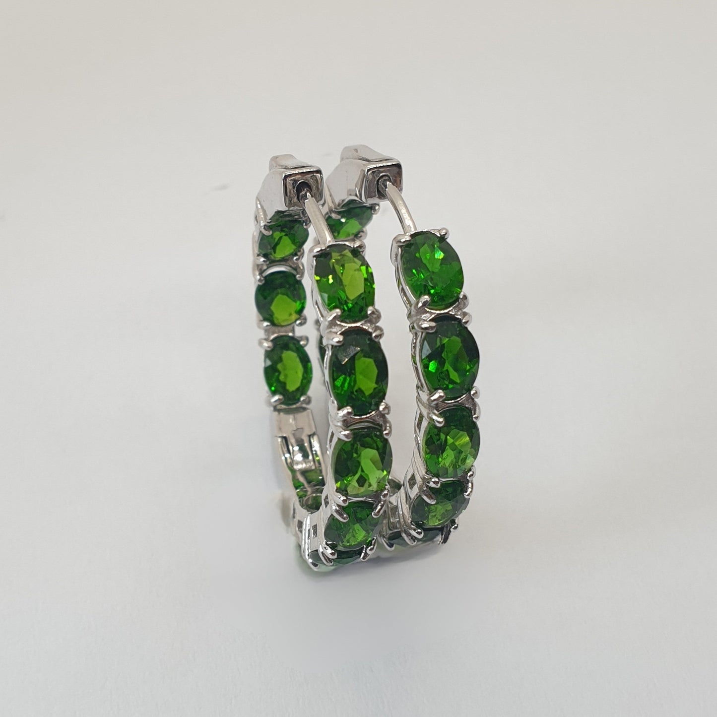Natural Diopside Earrings