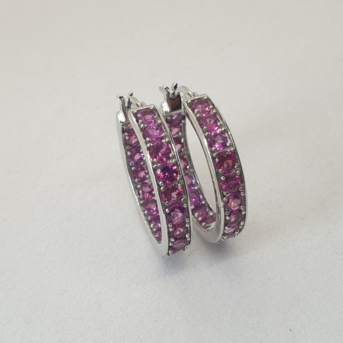 Natural Garnet Earrings