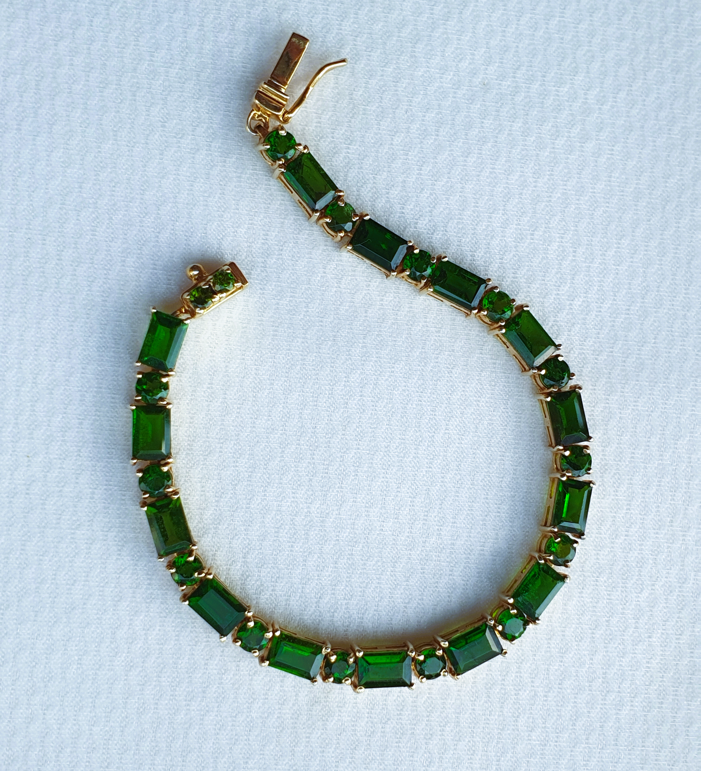 Natural Diopside Bracelet