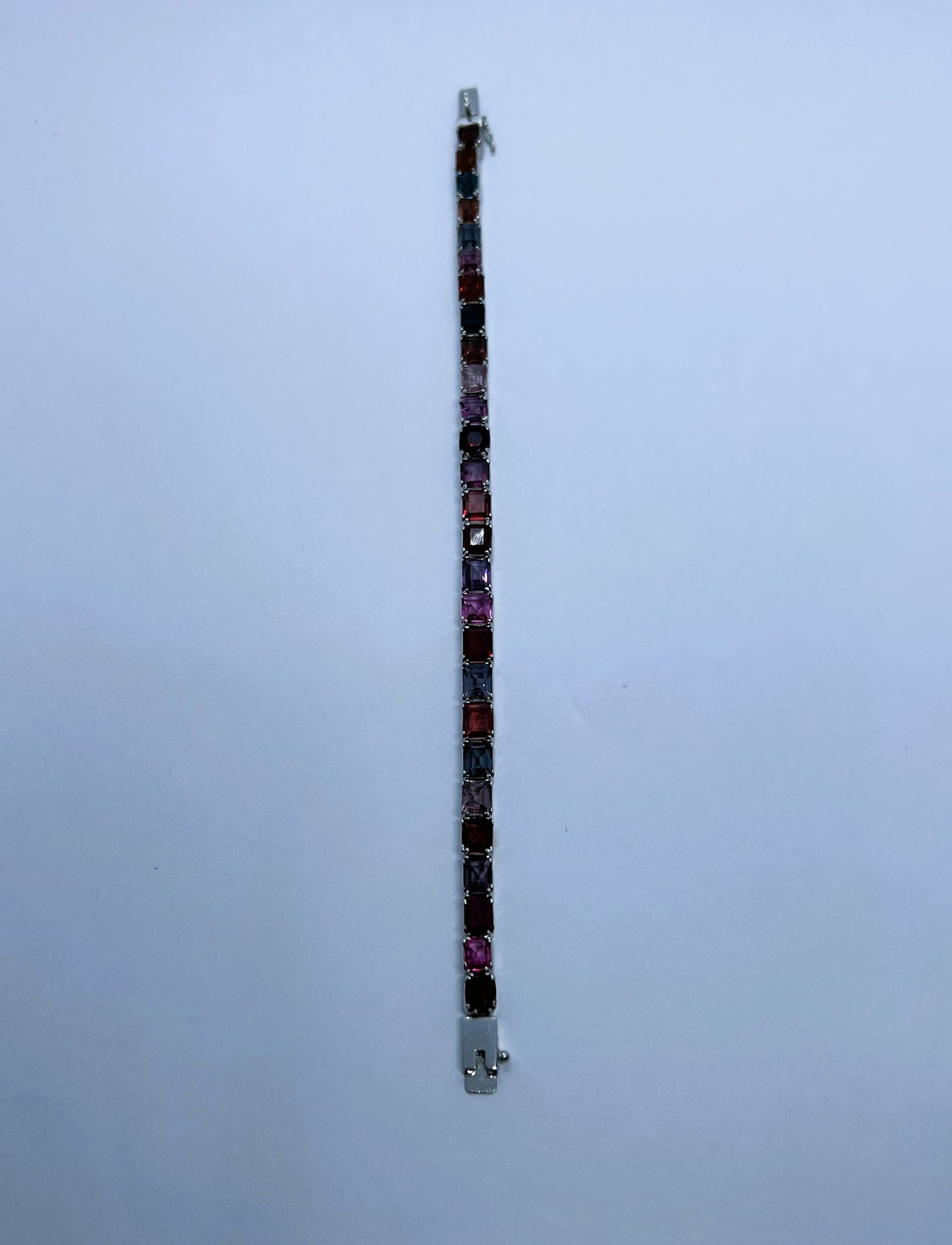 Natural Multi-color Spinel Bracelet