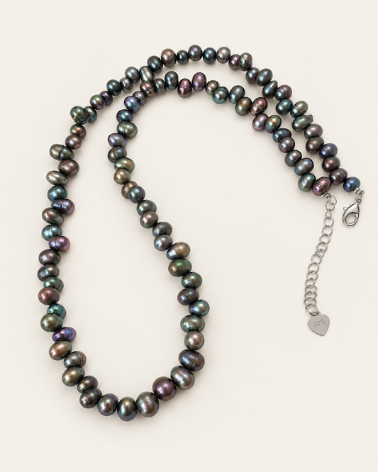 Natural Freshwater Tahitian Baroque Pearl Necklace