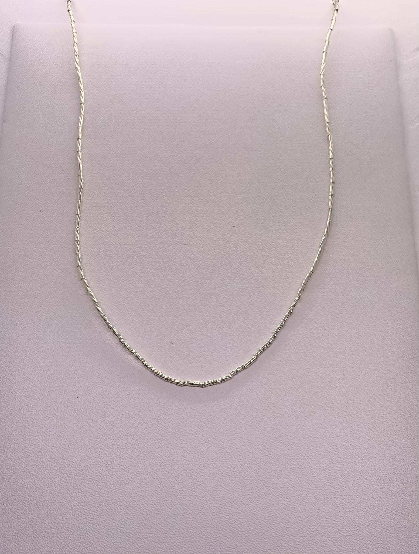 Silver Beads Necklace