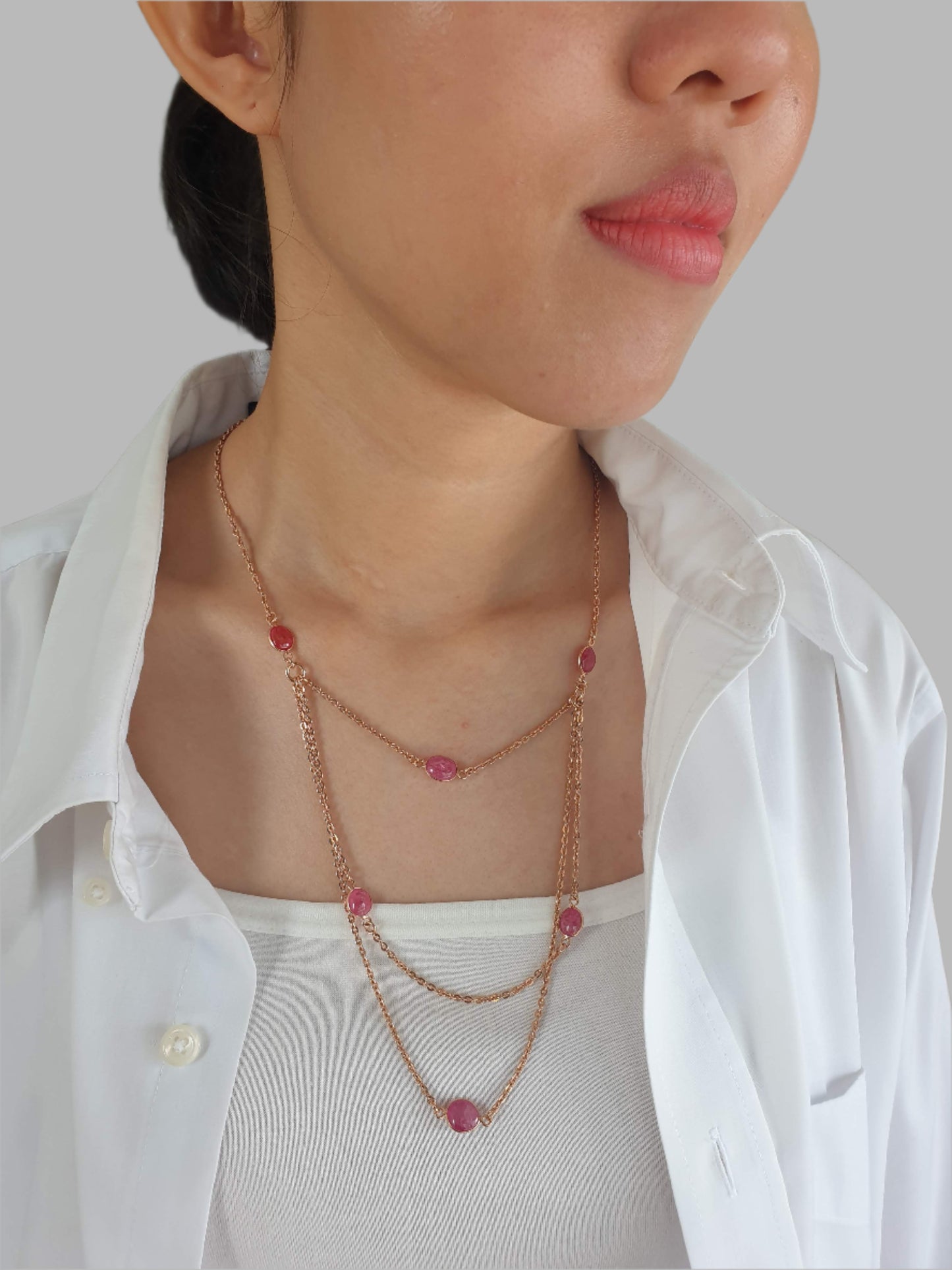 Natural Spinel Necklace