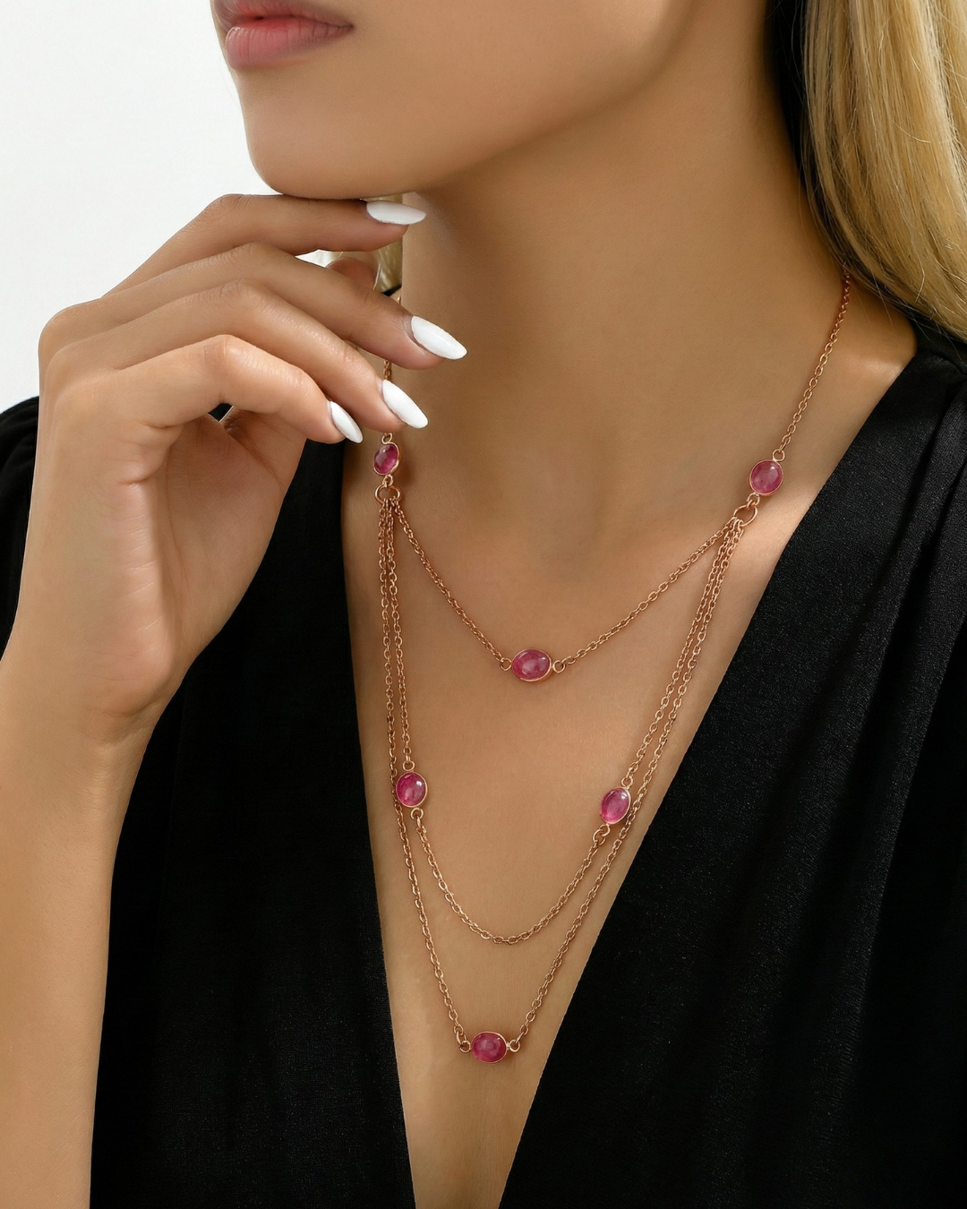 Natural Spinel Necklace