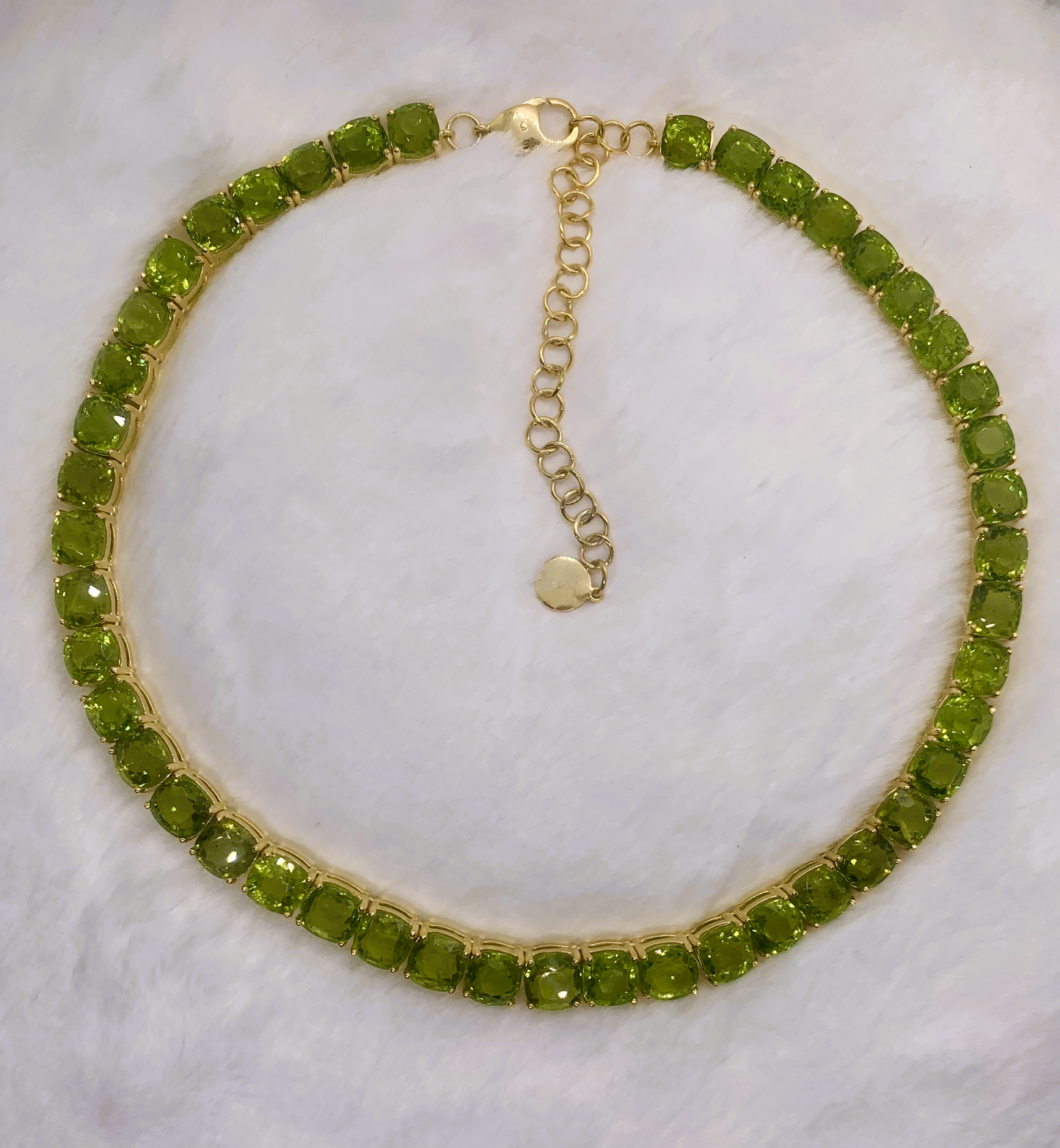 Natural Peridot Necklace