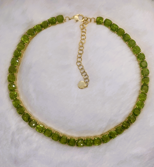 Natural Peridot Necklace