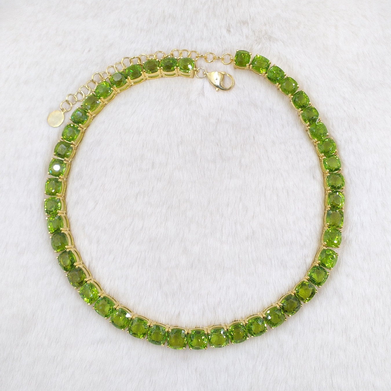 Natural Peridot Necklace