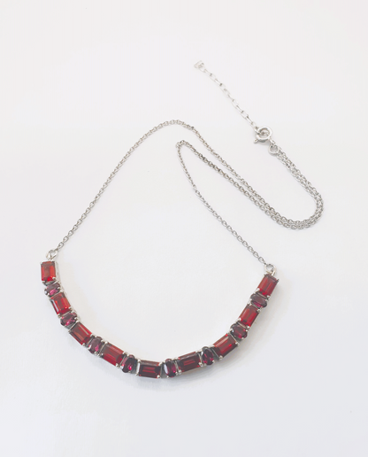 Natural Garnet Necklace