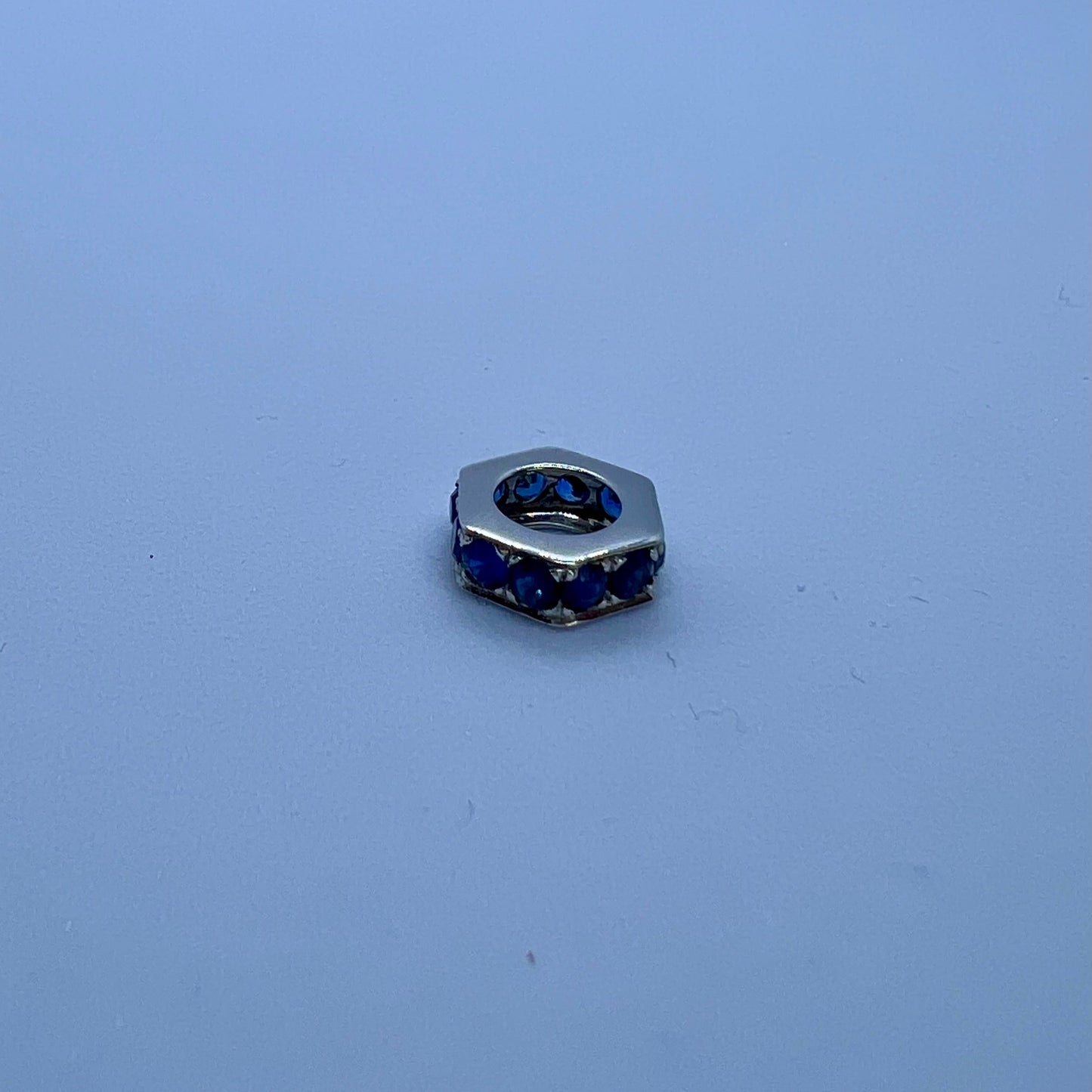 Natural Unheated Burmese Sapphire Pendant