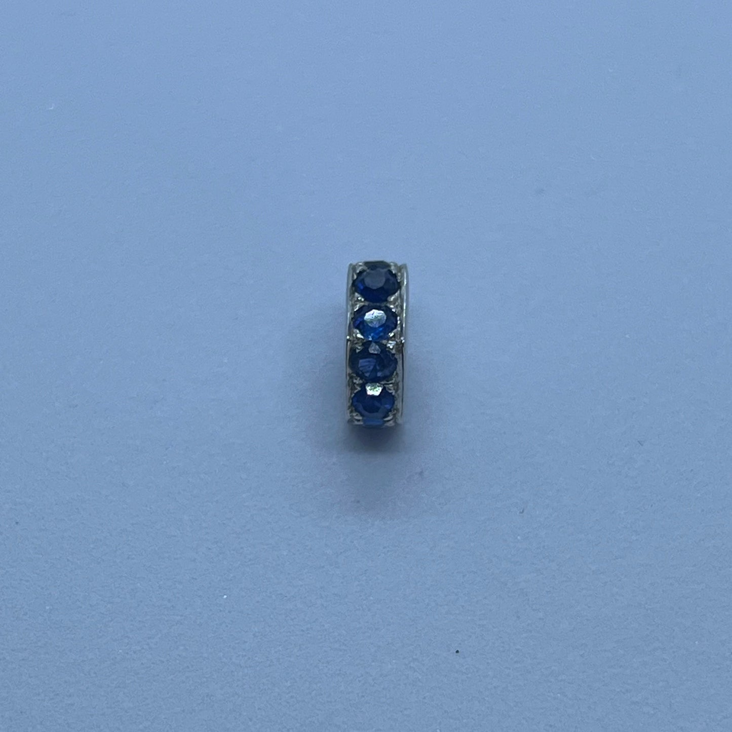 Natural Unheated Burmese Sapphire Pendant