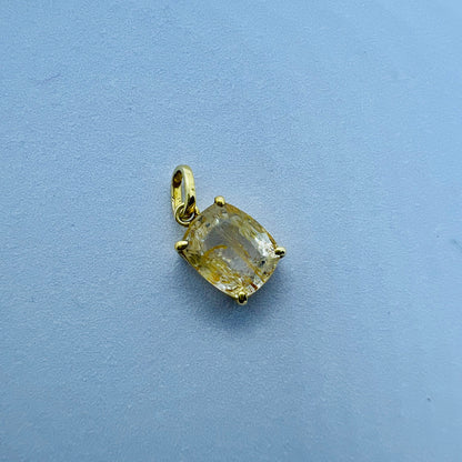 Natural Topaz Pendant