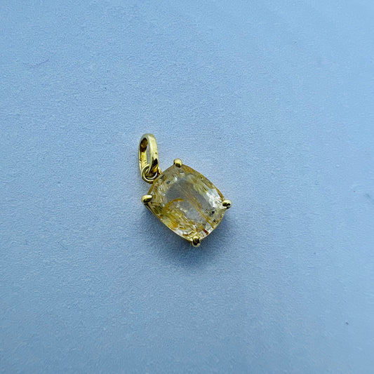 Natural Topaz Pendant