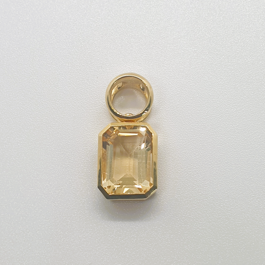 Natural Citrine Pendant