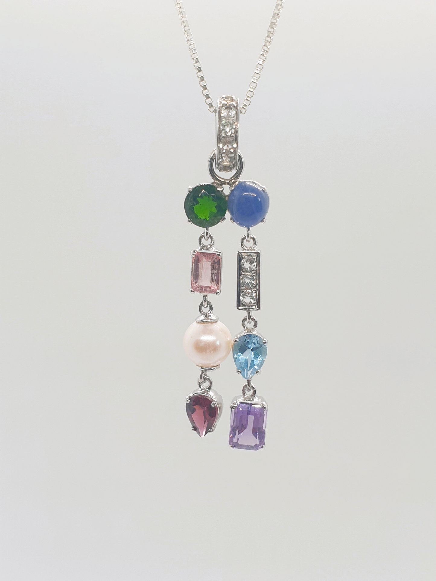 Nature’s Gem & Freshwater Pearl Pendant