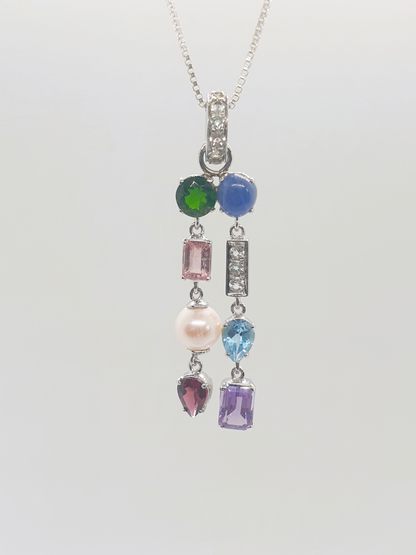 Nature’s Gem & Freshwater Pearl Pendant