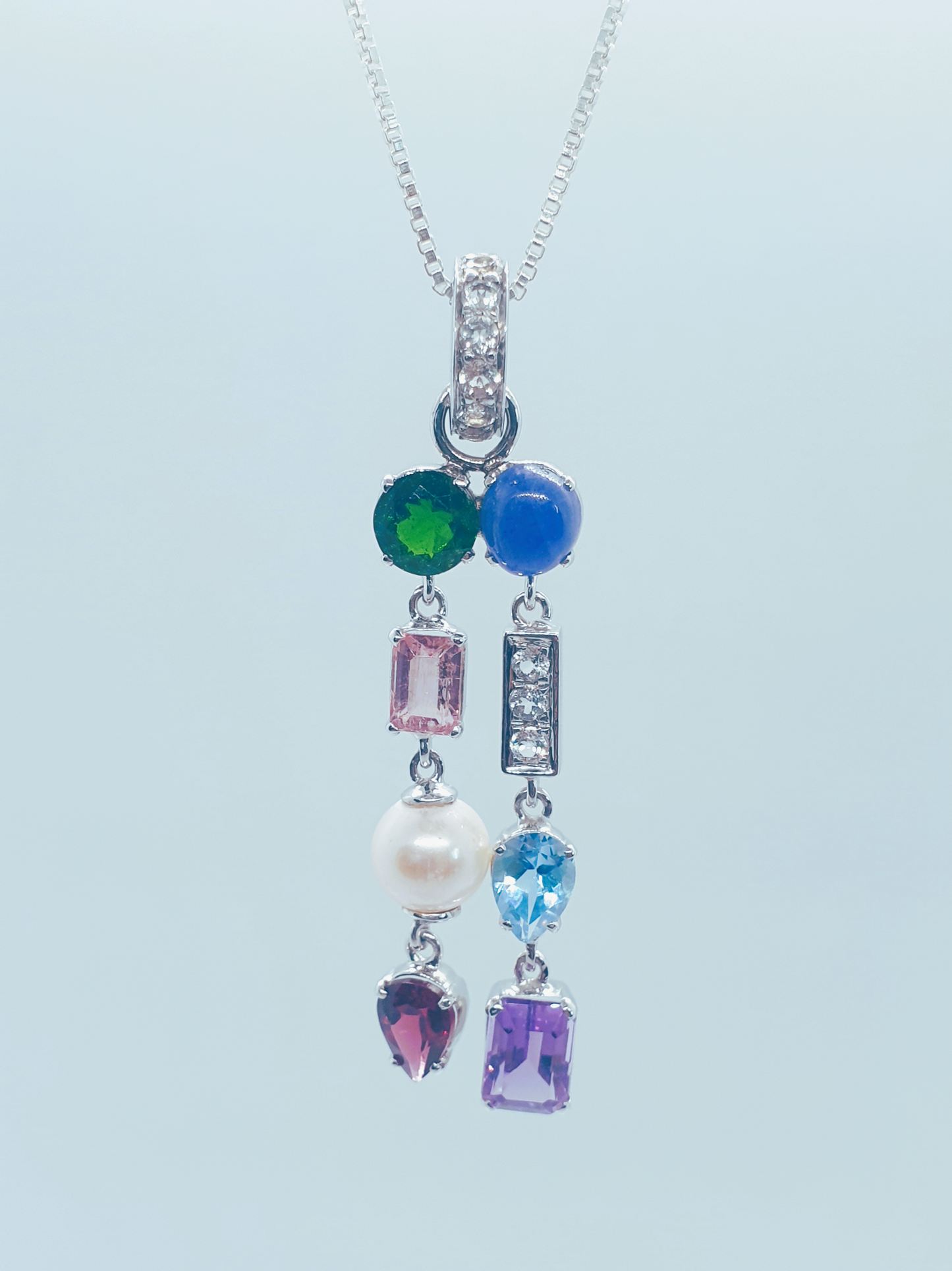 Nature’s Gem & Freshwater Pearl Pendant