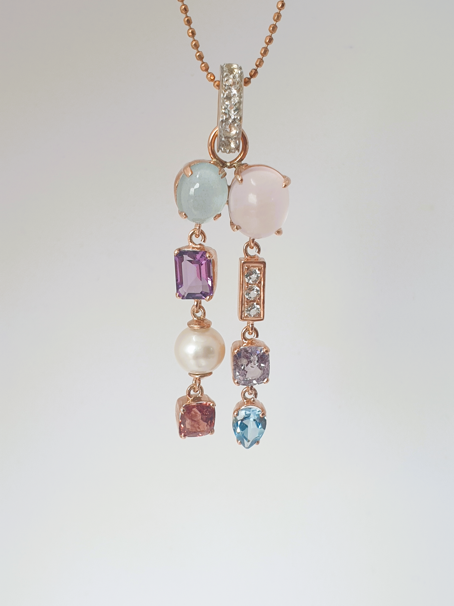 Nature's Gem & Freshwater Pearl Pendant