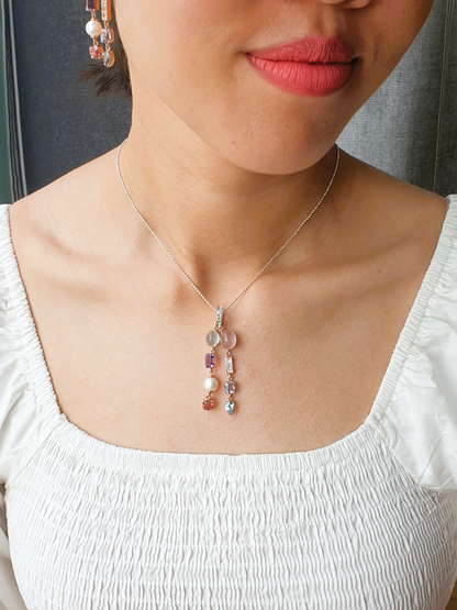 Nature's Gem & Freshwater Pearl Pendant