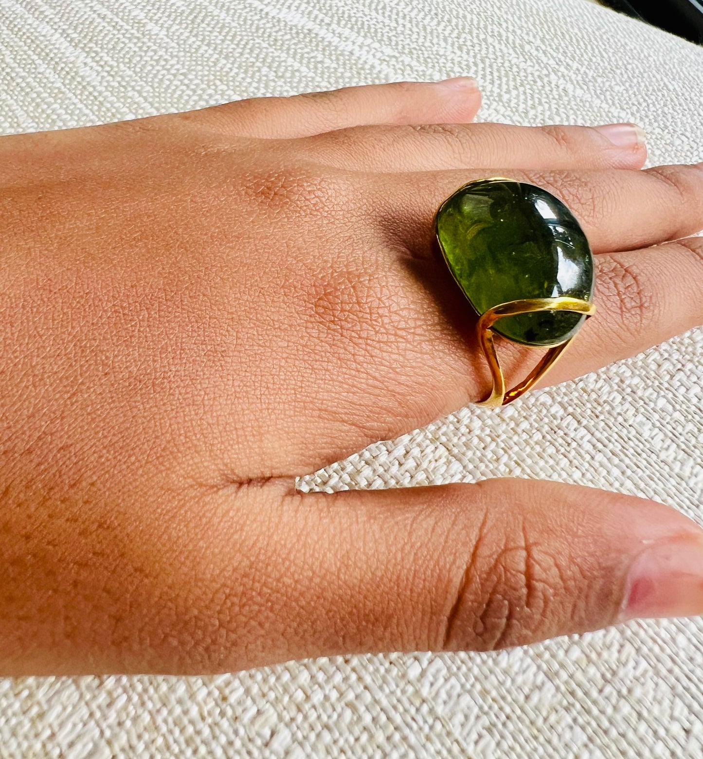 Natural Tourmaline Ring