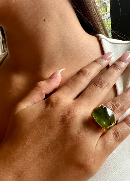 Natural Tourmaline Ring