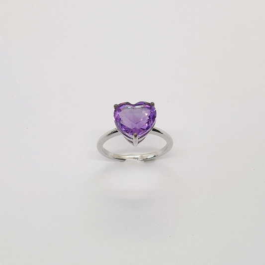 Natural Amethyst Ring