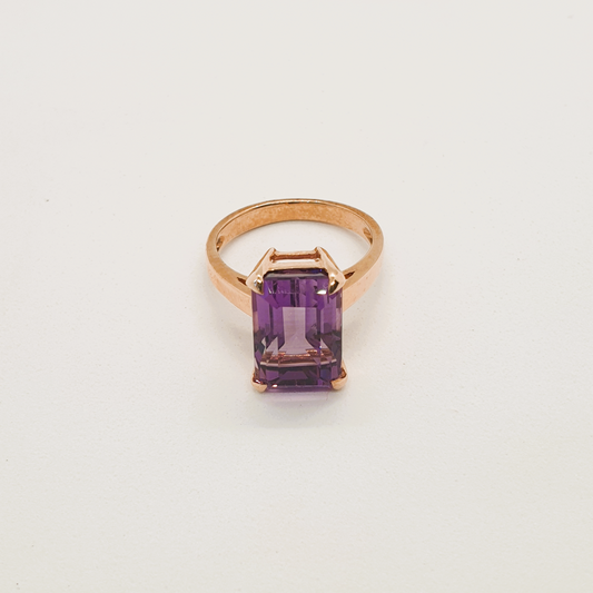 Natural Amethyst Ring