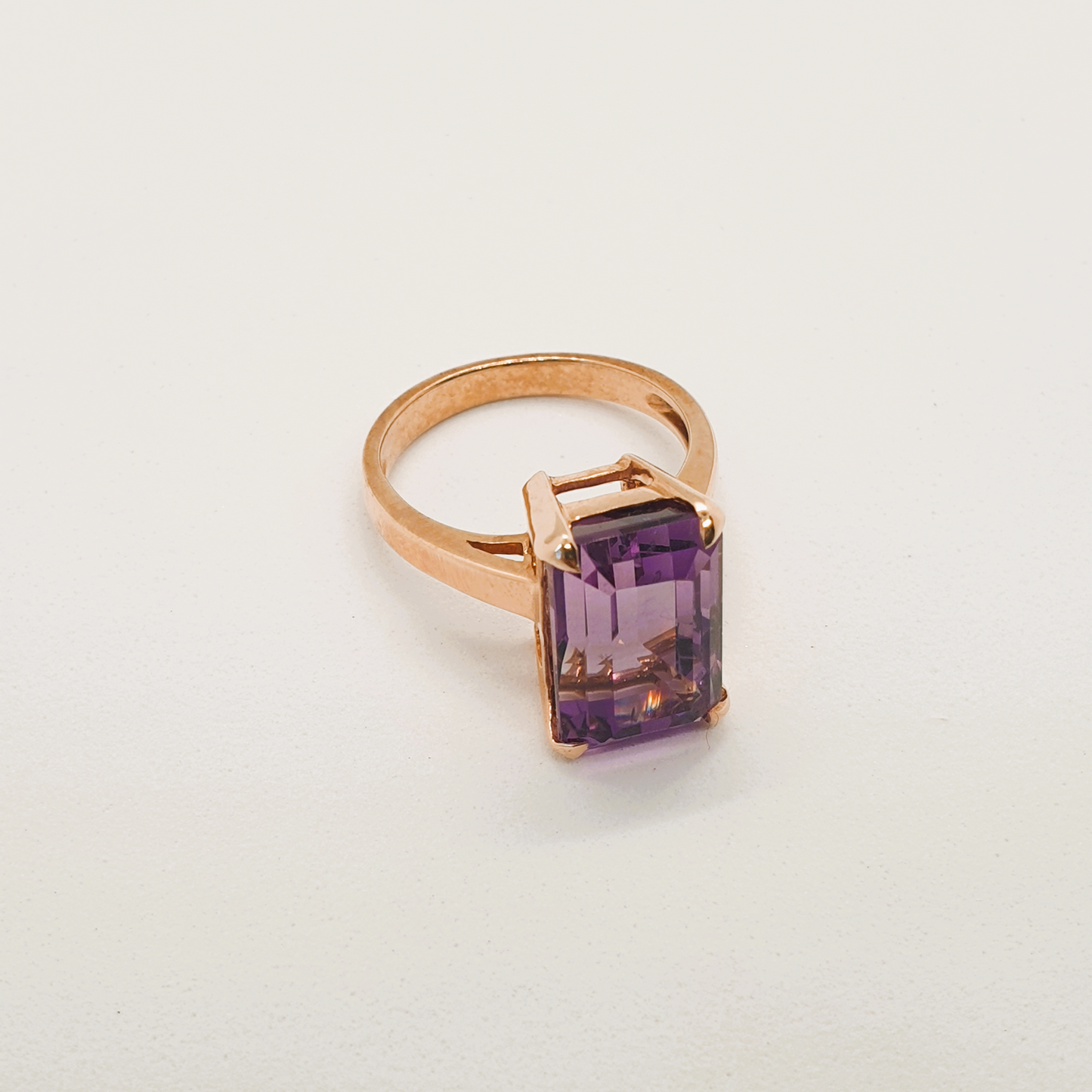 Natural Amethyst Ring