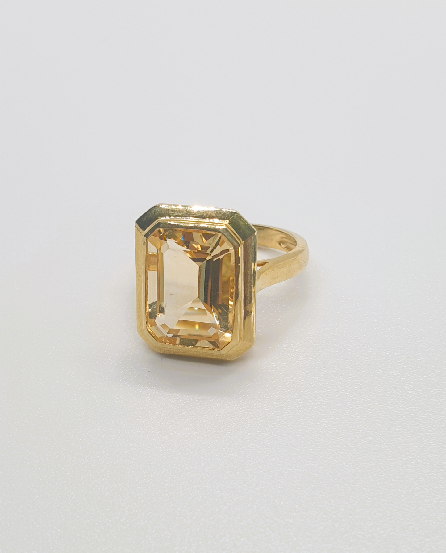 Natural Citrine Ring